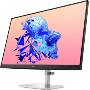 HP U32 31. 4K HDR Monitor (368Y5AS) - side view