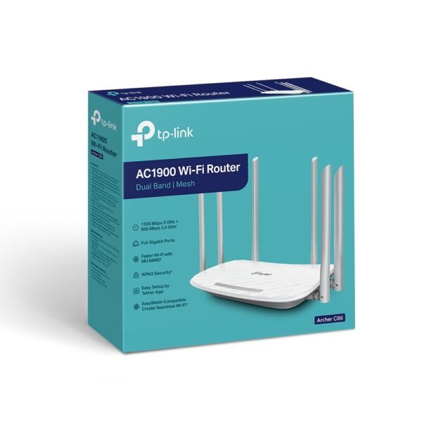 TP-LINK AC1900 Wireless MU-MIMO Wi-Fi Router AX6600