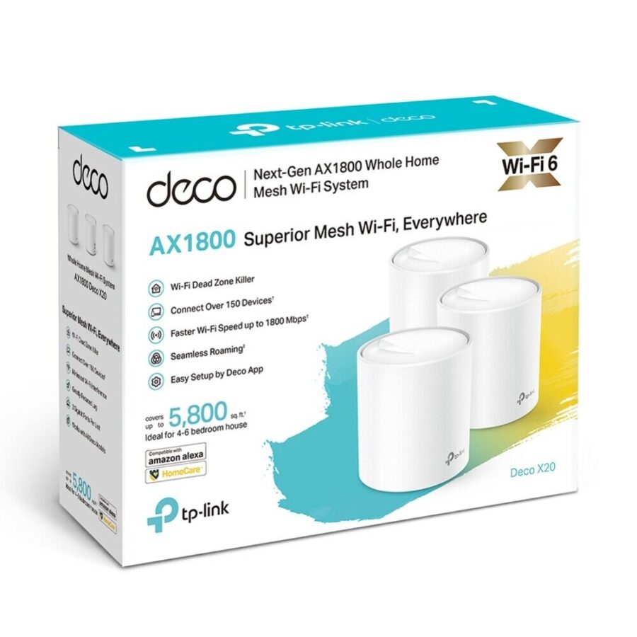 TP-Link Deco X50 AX1800 Whole Home Mesh