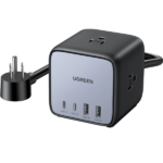 UGREEN DigiNest Cube Power Strip, 3 AC outlets + 65W 2A2C (CD268)
