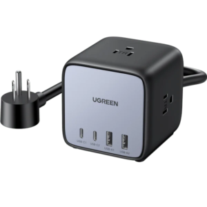 UGREEN DigiNest Cube Power Strip, 3 AC outlets + 65W 2A2C (CD268)