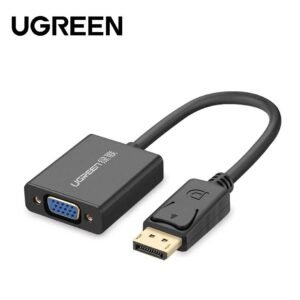 UGREEN DisplayPort Male to VGA Female Converter, Black (DP109)