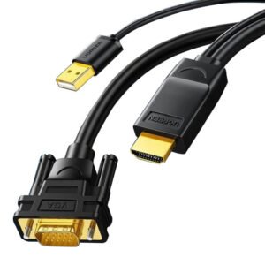 UGREEN HDMI To VGA Converter Round Cable (MM101)