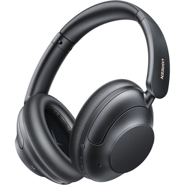 UGREEN HiTune Max5 Hybrid Active Noise-Cancelling Headphones, Black [HP202]