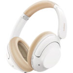 UGREEN HiTune Max5 Hybrid Active Noise-Cancelling Headphones, White [HP202]