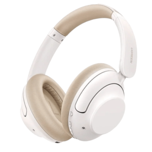 UGREEN HiTune Max5 Hybrid Active Noise-Cancelling Headphones, White (HP202)