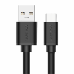 UGREEN USB 3.0 A Male to Type C Male Cable Nickel Plating 2m, Black (US287)