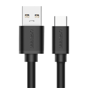 UGREEN USB 3.0 A Male to Type C Male Cable Nickel Plating 2m, Black (US287)