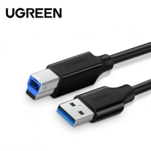 UGREEN USB 3.0 AM to BM Print Cable 2m, Black (US210)