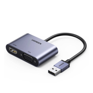 UGREEN USB-A 3.0 to HDMI + VGA Converter (CM449)