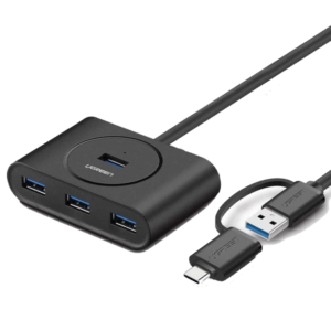 UGREEN USB 3.0 Hub 0.5m, Black (CR113)