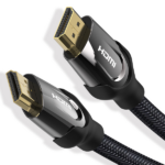 VENTION Nylon Braided HDMI Cable 3M, Black Metal Type