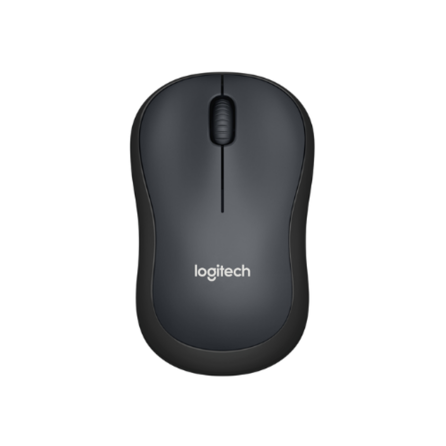 Logitech M221 Charcoal Silent Wireless Mouse (910-006510)